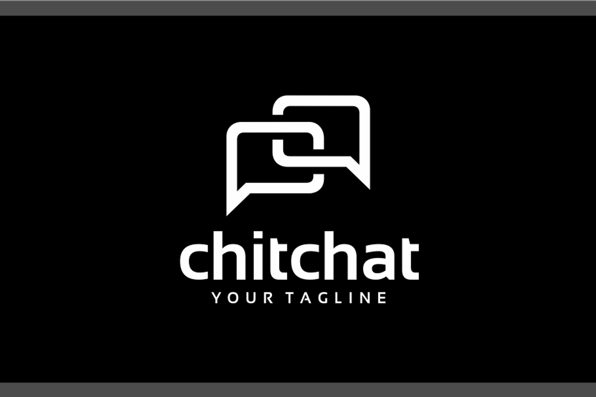 Chat Speech Bubbles Logo Design, a Branding & Logo Template by yopie (Photo 2 of 3)
