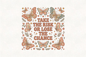 Boho Retro Butterfly PNG Sublimation, an Object Illustration by CraftArtStudio