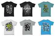 Cartoon Vector Tshirt Design Bundle, an Illustration by roach_graphic (Thumbnail 14 of 22)