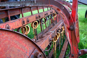 Old red tractor part 1 featuring tractor, old, and red