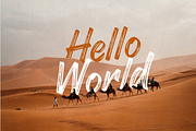 Blindspot, a Script Font by NUGS (Thumbnail 3 of 6)