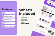 Femme | Wix Template for Beauty, a Wix Template by Collette Collabs (Thumbnail 2 of 6)