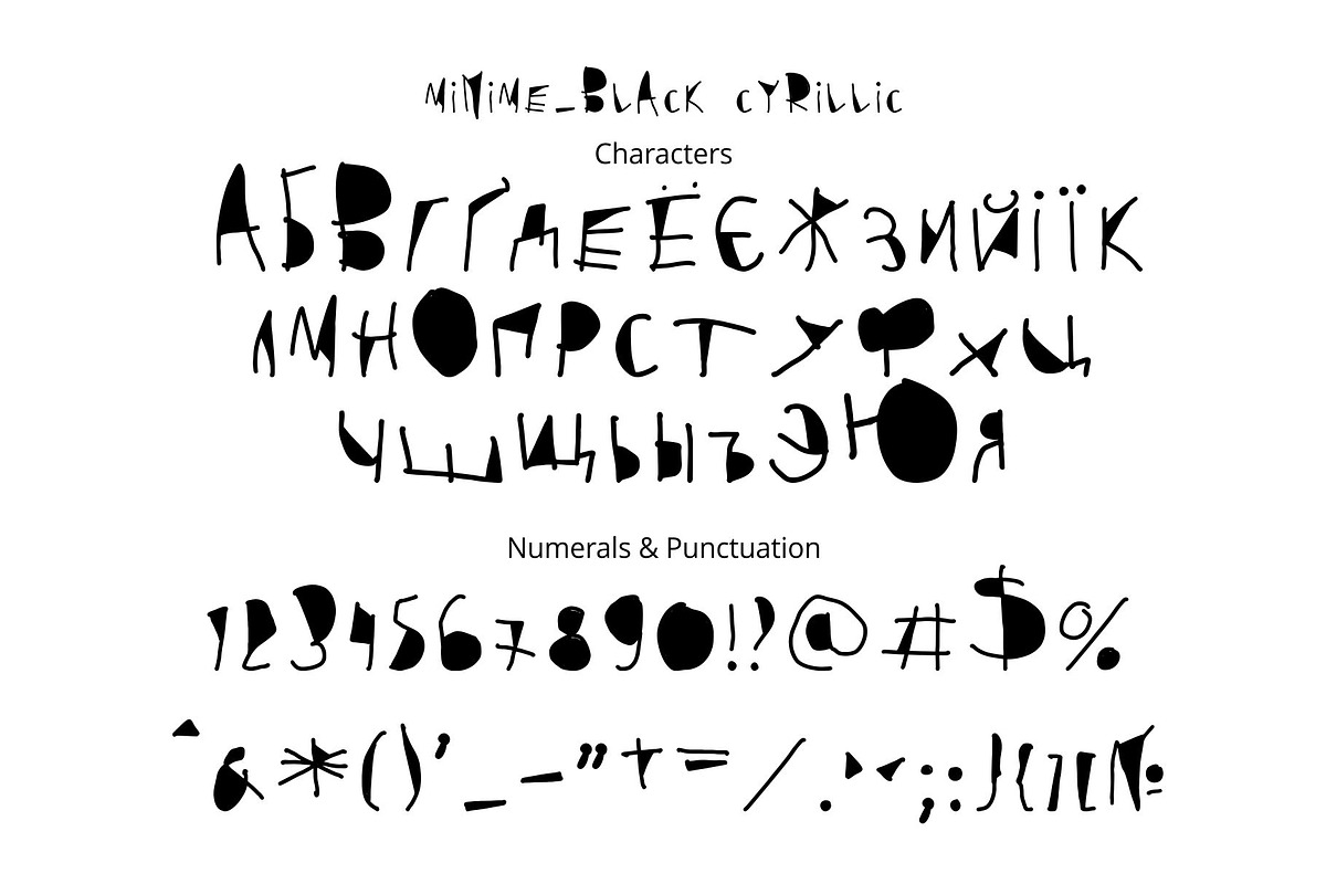 Minime color font, a Font by Malena (Photo 7 of 11)