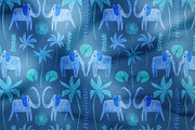 Patterns from the box of pencils 2, a Pattern Graphic by Annakniaz (Thumbnail 3 of 10)