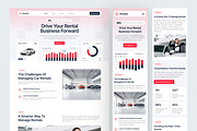 Car Rental SaaS Website UI Figma, an UI Kit Template by peterdraw (Thumbnail 7 of 7)