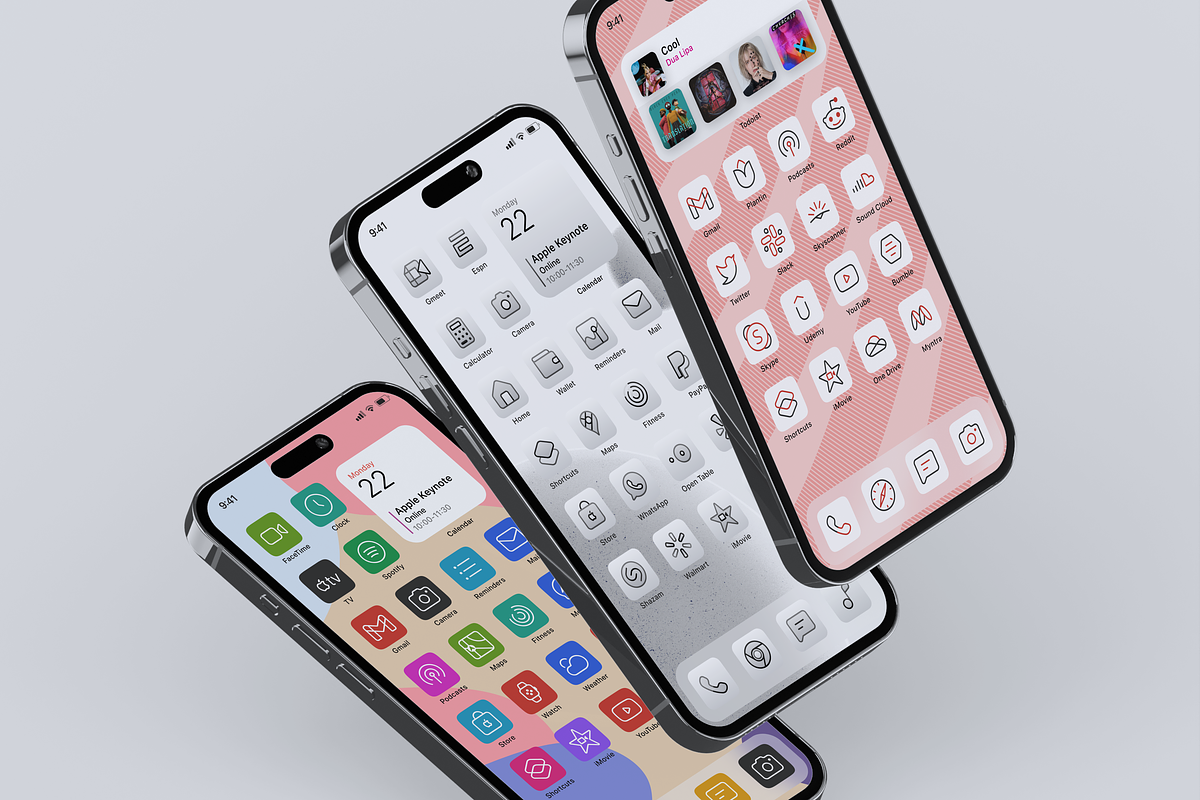 Lync iOS Icon Bundle -2240 icons, a Duotone Icon by KushJain (Photo 2 of 6)
