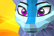DIY Dragon Head 3D model template, a Graphic by PolyFish (Thumbnail 1 of 5)