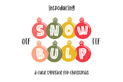Snow Bulp Font - Symbols Font, a Symbol Font by ariodsgn (Thumbnail 1 of 6)
