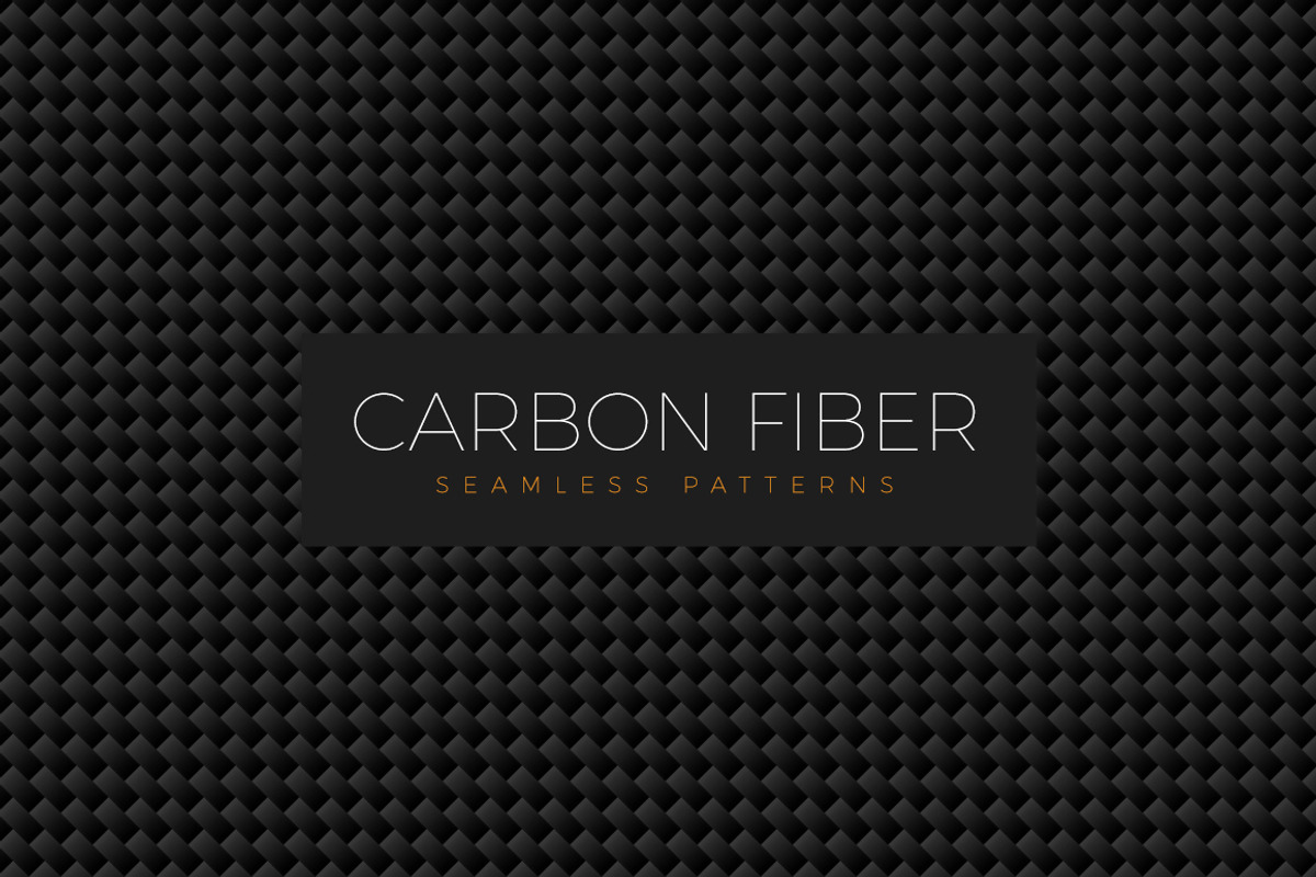 Seamless Carbon Fiber Patterns