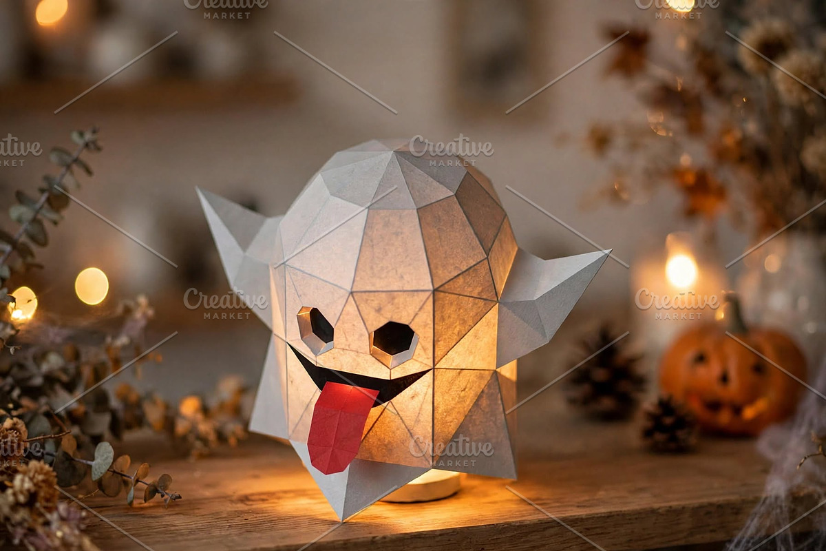 Haloween Ghost - 3d papercraft, a Card Template by PAPER amaze (Photo 5 of 5)