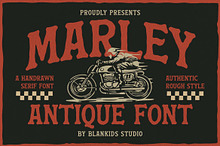 Marley Antique a Handmade Serif Font