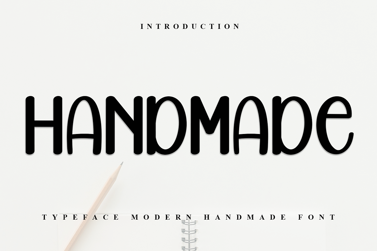 Handmade, a Sans Serif Font by InermediaSTUDIO (Photo 1 of 7)
