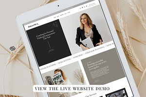 Squarespace 7.1 Template Juliana