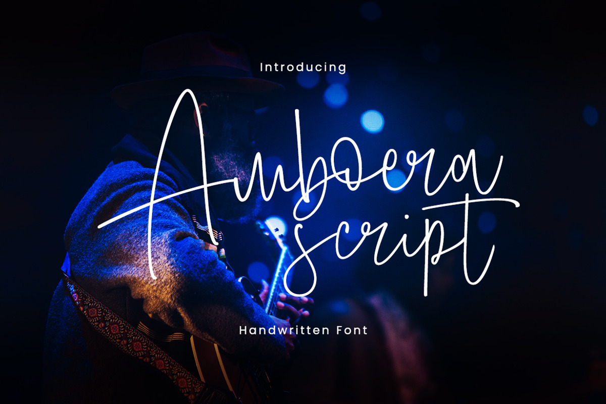 Amboera Script, a Script Font by Thirtypath Studio (Photo 1 of 7)