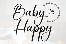 Baby Happy | Script Font
