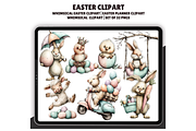 Whimsical Easter Graphics, an Illustration by CraftCrateShop (Thumbnail 1 of 7)