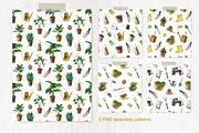 Gardening&planting watercolor set, an Illustration by Nastilustra (Thumbnail 6 of 7)