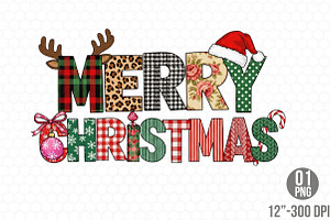 Merry Christmas sublimation PNG, an Illustration by Designking