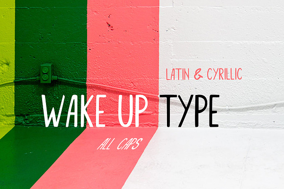 Wakeup font preview 8