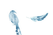 Watercolor blue illustrations, an Illustration by WinWinFolly (Thumbnail 5 of 7)