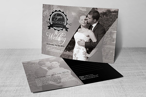 Wedding Invitation PostCard