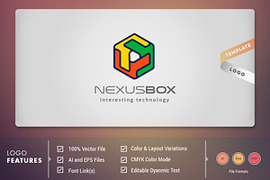 Nexus Box - Logo Template