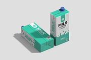 Milk Carton - Mockup, a Packaging Mockup by Rometheme Std (Thumbnail 5 of 5)