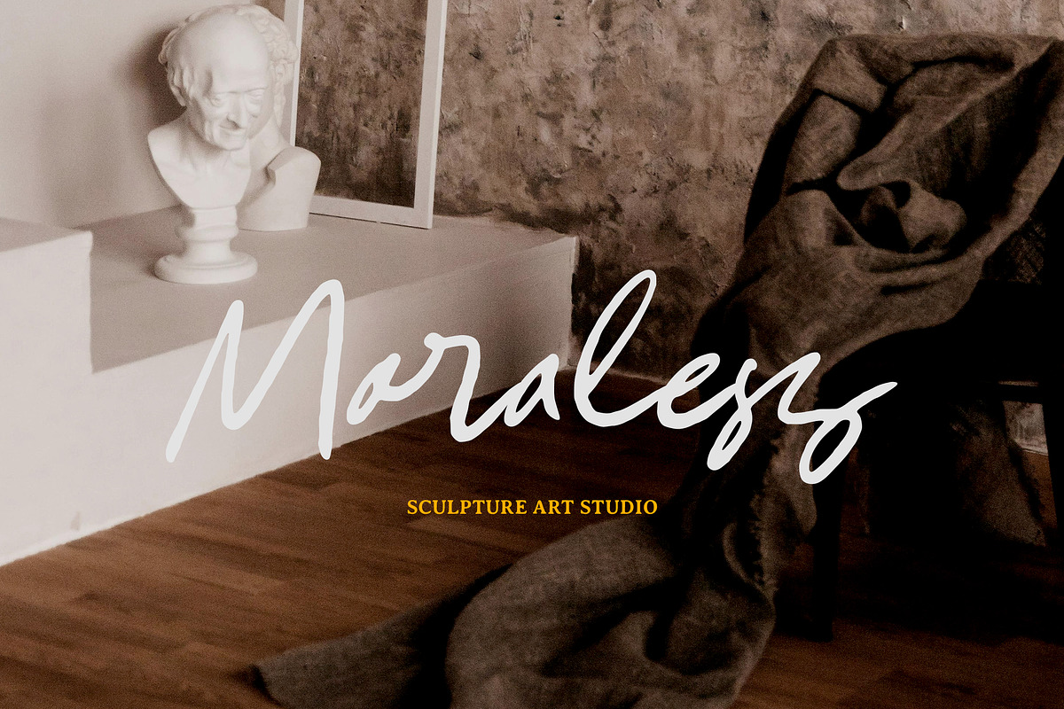 Authentic Strokes Font, a Script Font by Timurtype (Photo 5 of 7)