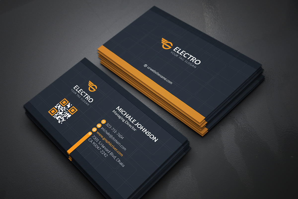 Business Card, a Business Card Template by Genereux Art (Photo 3 of 4)
