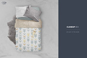 Bedding Multiboard Mockup, an Apparel Mockup by Denny's Mock-ups (Thumbnail 6 of 9)