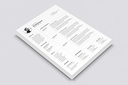 Resume/CV, a Resume Template by Orcshape Studio (Thumbnail 3 of 5)