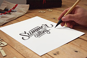 Hello Summer Lettering, a Seasonal Illustration by Finevector (Thumbnail 5 of 9)