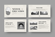 Neural Education Pitch Deck, a Presentation Template by FIBRINOSÄ (Thumbnail 3 of 7)