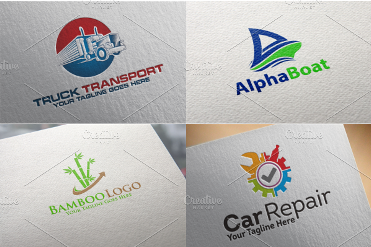 20 Premium Logos Bundle, a Branding & Logo Template by REDVY CREATIVE