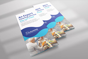 Cleaning Company Trifold Brochure