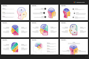 Human Head PowerPoint Templates, a Presentation Template by Warna Works (Thumbnail 8 of 20)