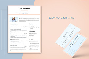 Resume Template For Babysitter