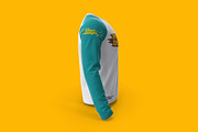 Men's Tshirt Raglan Sleeve Mockup, a Shirt Mockup by Aprndy85 (Thumbnail 2 of 6)