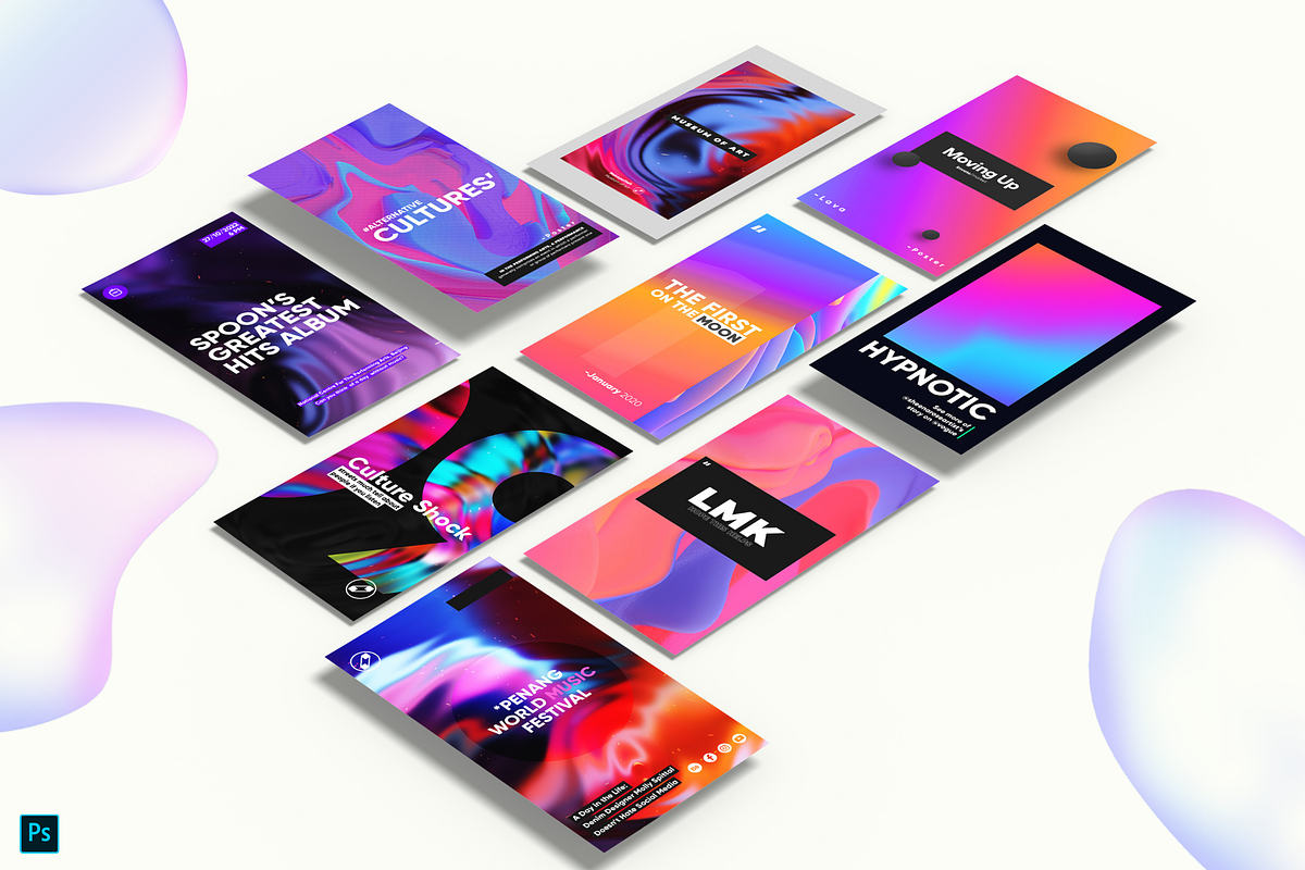 125 Modern Instagram Story Template, a Social Media Template by Kay Designs (Photo 3 of 4)