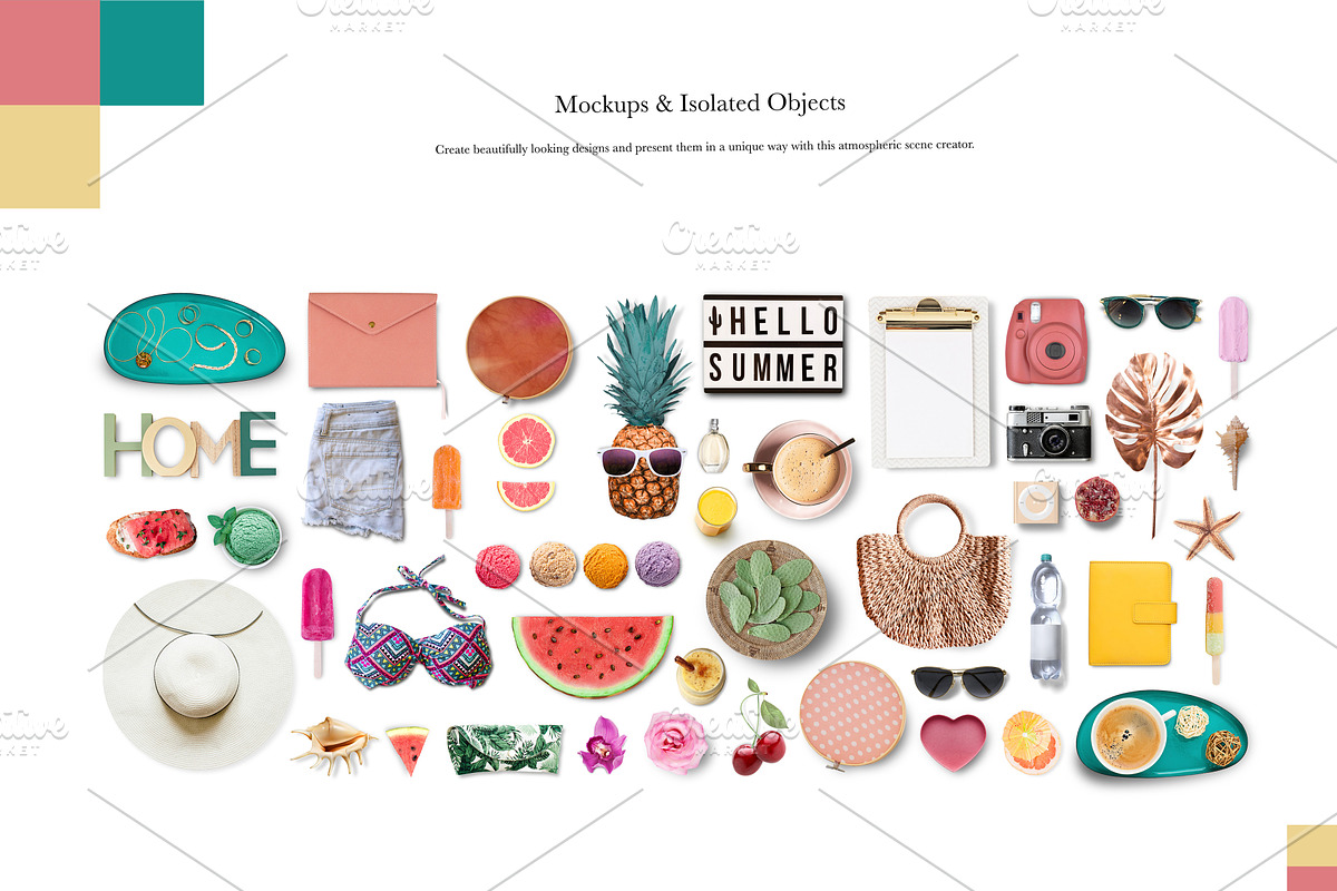 Mega Scene creator Bundle, a Books & Magazine Mockup by Kzara Visual Concepts (Photo 2 of 19)