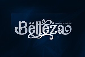 Belleza - Modern Decorative Serif