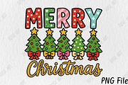 Merry Christmas PNG, Sublimation Png, a Seasonal Illustration by Rose Art (Thumbnail 1 of 4)