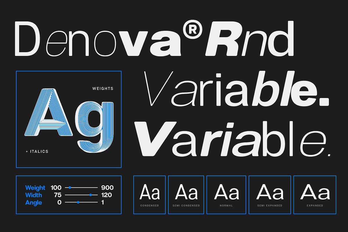 Denova Rounded, a Sans Serif Font by Fargun Studio (Photo 13 of 15)