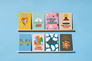 GREETING CARDS MINI MOCKUP SET