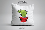 Cacti & Succulents Graphics Bundle, a Decorative Illustration by Pigment Café (Thumbnail 3 of 7)