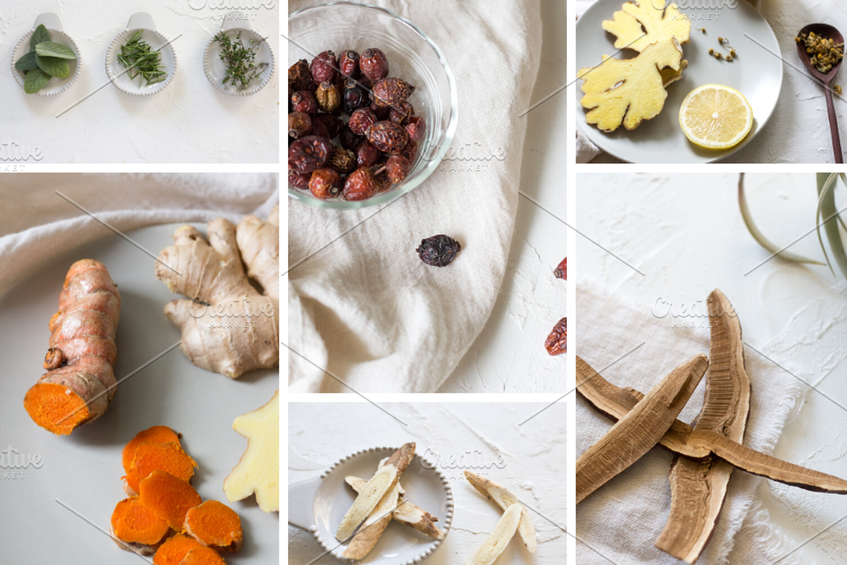 Healing Herbs Photo Bundle, a Health & Medical Photo by Wellness Stock Market (Photo 2 of 12)