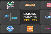 Smoke Flowing Titles DaVinci Resolve, a Templates & Theme by FlashFXbox (Thumbnail 1 of 2)