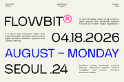 Futuristic Technology Sans - Caliro, a Sans Serif Font by Say Studio (Thumbnail 5 of 11)