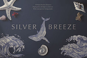 Silver Breeze Collection, a Decorative Illustration by Michael Rayback Design (Thumbnail 1 of 10)
