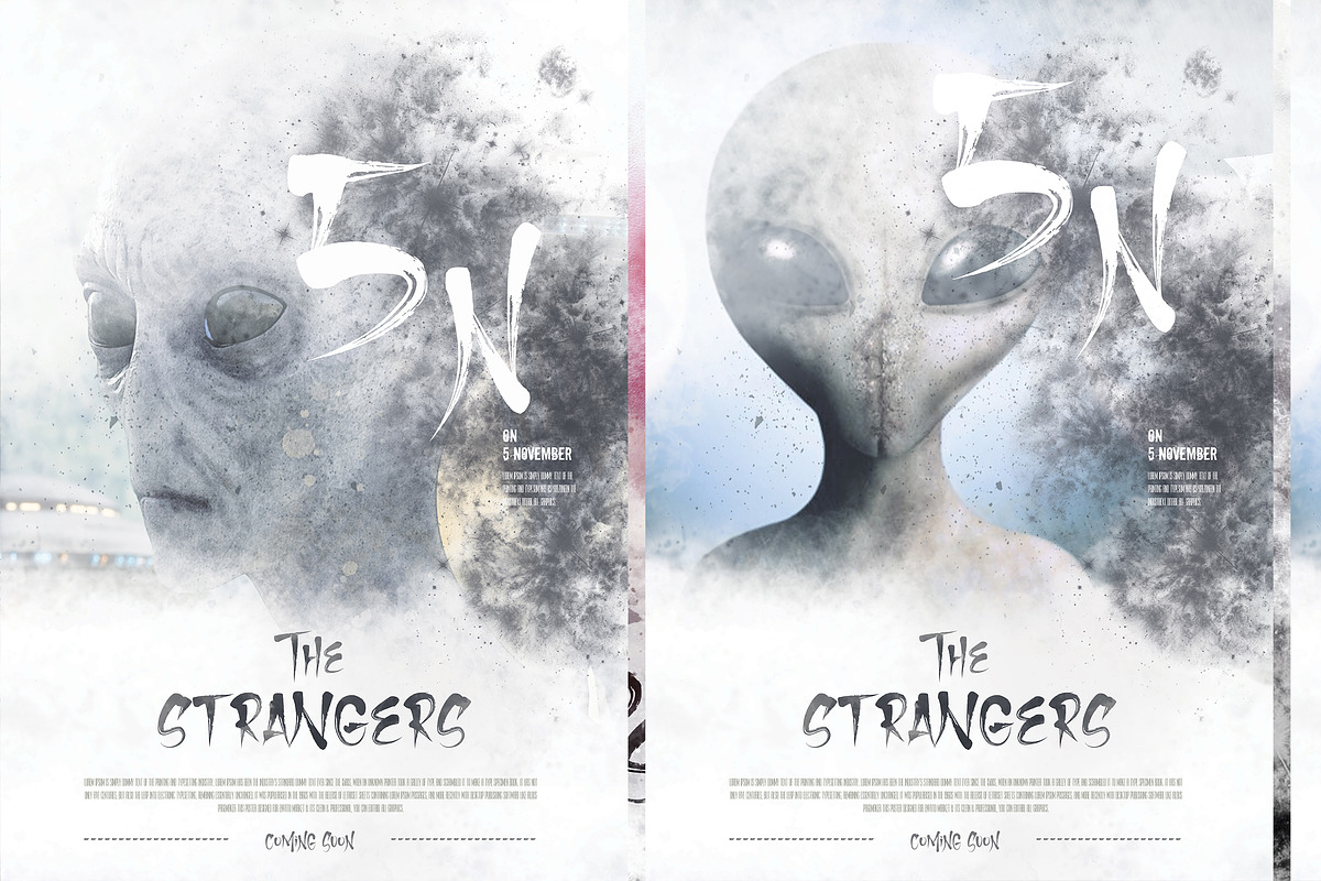 The Strangers Movie Poster/Flyer, a Flyer Template by WOWPro (Photo 4 of 5)